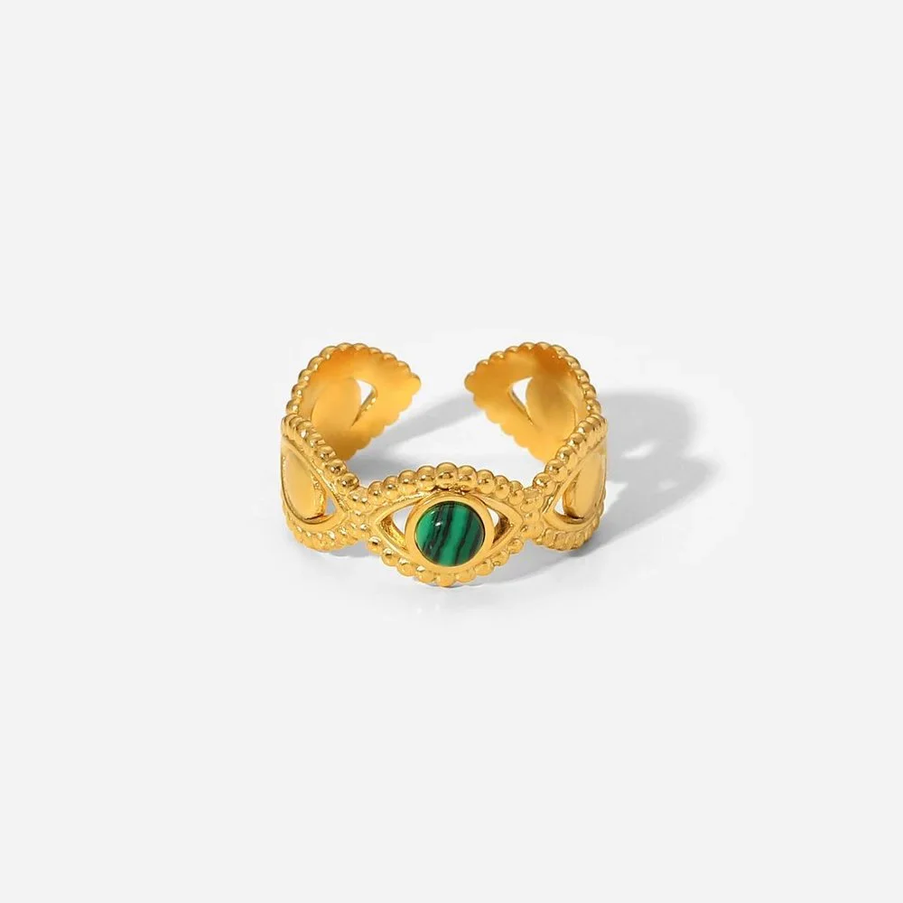 Lois Evil Eye Ring - Picture 1 of 7